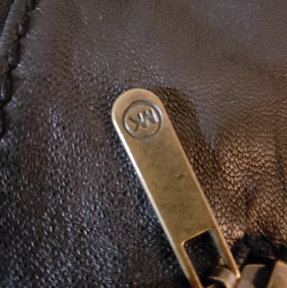 Michael Kors genuine leather jacket - Picture 3 of 7